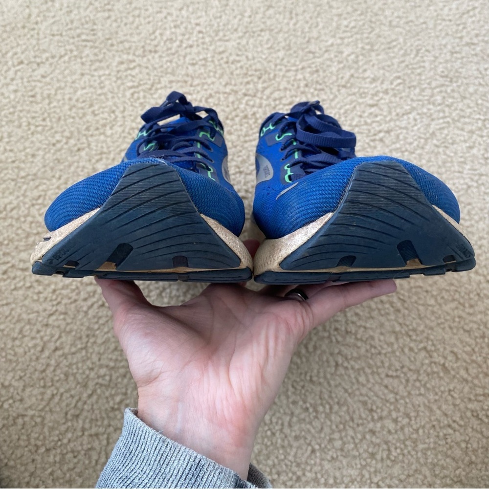 Brooks Men's Adrenaline GTS 22 Blue Running Shoes Size 10.5 - Picture 7 of 10